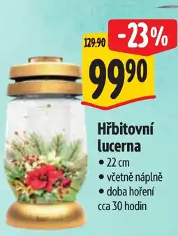 Albert Hřbitovní lucerna nabídka