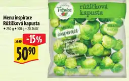 Albert Menu inspirace Růžičková kapusta nabídka