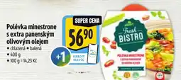 Albert Polévka minestrone s extra panenským olivovým olejem nabídka