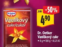 Albert Dr. Oetker Vanilkový cukr nabídka