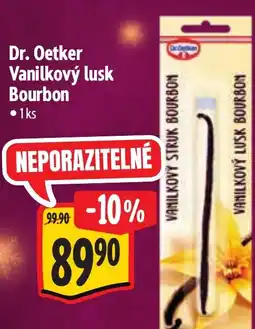 Albert Dr. Oetker Vanilkový lusk Bourbon nabídka