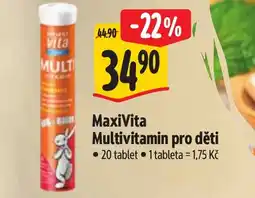 Albert MaxiVita Multivitamin pro děti nabídka