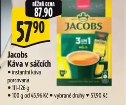 Albert Jacobs Káva v sáčcích nabídka