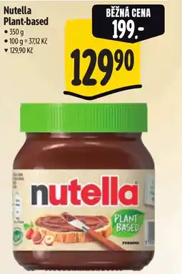 Albert Nutella Plant-based nabídka