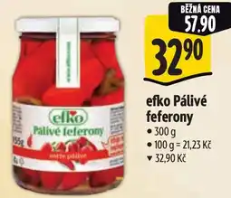Albert Efko Palivé feferony nabídka