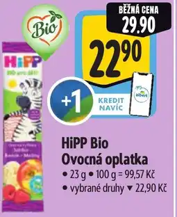 Albert HiPP Bio Ovocná oplatka nabídka