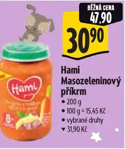 Albert Hami Masozeleninový příkrm nabídka