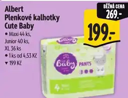 Albert Albert Plenkové kalhotky Cute Baby nabídka