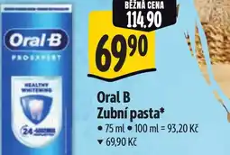 Albert Oral B Zubní pasta nabídka