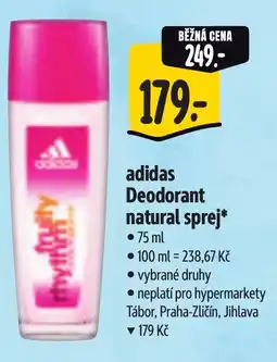 Albert Adidas Deodorant natural sprej nabídka