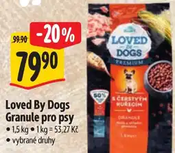 Albert Loved By Dogs Granule pro psy nabídka