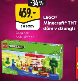 Albert LEGO MinecraftⓇ TNT dům v džungli nabídka