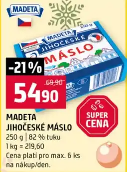 Terno Madeta jihočeské máslo nabídka