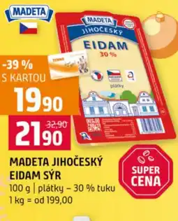 Terno Madeta jihočeský eidam sýr nabídka