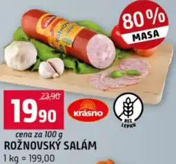 Terno Rožnovský salám nabídka