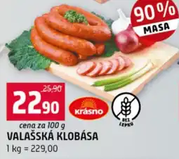 Terno Valašská klobása nabídka