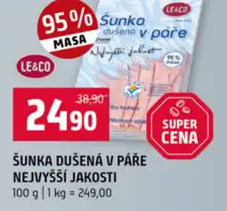 Terno Šunka dušená v páře nejvyšší jakosti nabídka