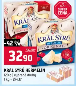 Terno Král sýrů hermelín nabídka