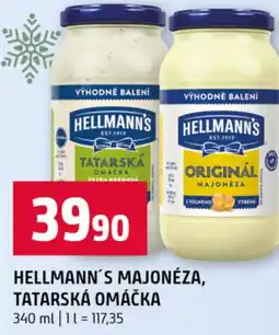 Terno Hellmann's majonéza, tatarská omáčka nabídka