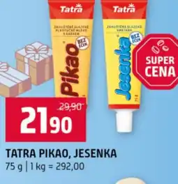 Terno Tatra pikao, jesenka nabídka