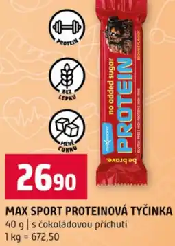 Terno Max sport proteinová tyčinka nabídka