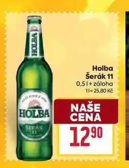 Billa Holba Šerák 11 0,5l nabídka