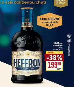 Billa Heffron Cremoso 0,5l nabídka