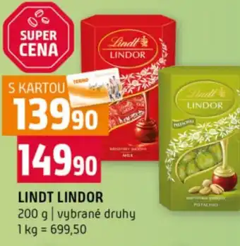 Terno Lindt lindor nabídka