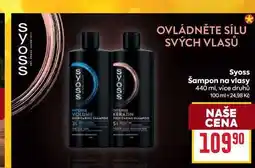 Billa Syoss Šampon na vlasy 440 ml nabídka