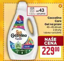 Billa Coccolino Care Gel na praní 43-45 dávek nabídka