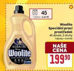 Billa Woolite Speciální prací prostředek 45 dávek nabídka