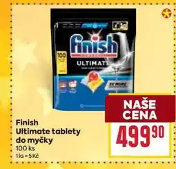 Billa Finish Ultimate tablety do myčky 100 ks nabídka