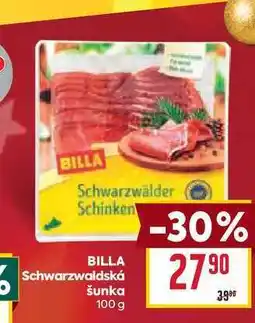 Billa BILLA Schwarzwaldská šunka 100 g nabídka