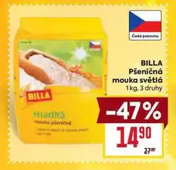 Billa BILLA Pšeničná mouka světlá 1 kg nabídka