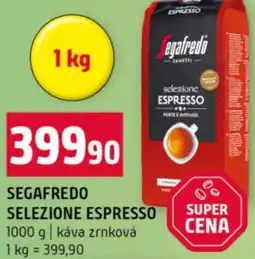 Terno Segafredo selezione espresso nabídka