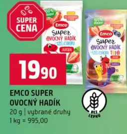 Terno Emco super ovocný hadík nabídka