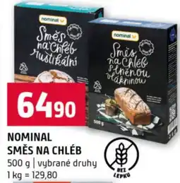 Terno Nominal směs na chléb nabídka