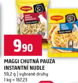 Terno Maggi chutná pauza instantní nudle nabídka