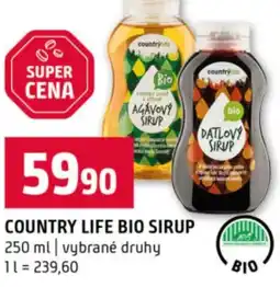 Terno Country life bio sirup nabídka