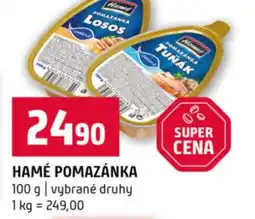 Terno Hamé pomazánka nabídka