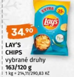 Terno Lay's chips nabídka
