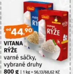 Terno Vitana rýže varné sáčky nabídka
