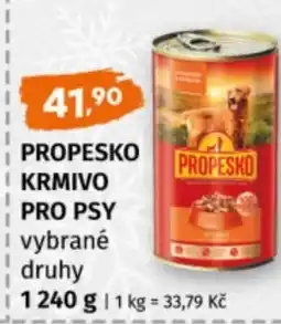 Terno Propesko krmivo pro psy nabídka