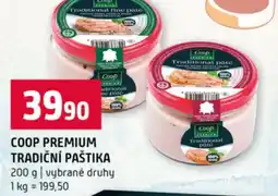 Terno Coop premium tradiční paštika nabídka