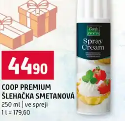 Terno Coop premium šlehačka smetanová nabídka