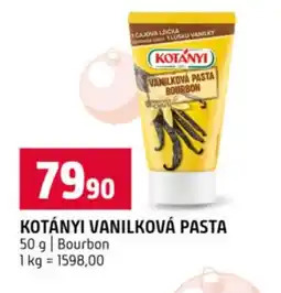 Terno Kotányi vanilková pasta nabídka