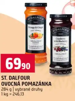 Terno St. dalfour ovocná pomazánka nabídka