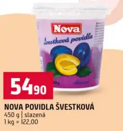 Terno Nova povidla švestková nabídka