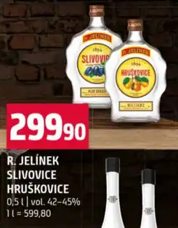 Terno R. jelínek slivovice hruškovice nabídka