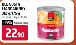 Terno Dle gusta mandarinky nabídka